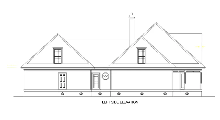 Left side elevation